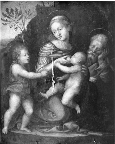 Heilige Familie mit Johannes dem Täufer von Fra Bartolomeo